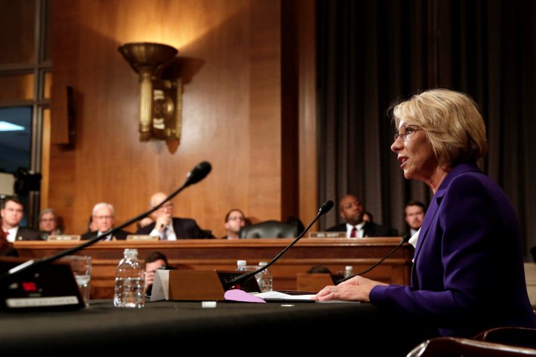 Request denied: Republican chairman says 'no' to another hearing with Education nominee DeVos