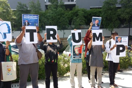 Malaysian students call Trump's #MuslimBan 'breach of human rights', demand justice