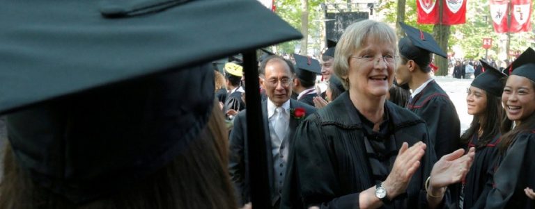 Harvard first female president to step down next year