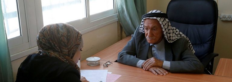 Palestinian octogenarian sits high school exams (again)