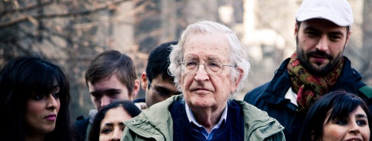 Noam Chomsky encourages Thai student activist to keep promoting democracy