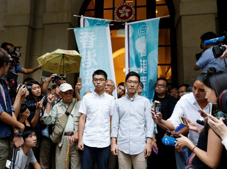 Jailed Hong Kong student democracy activists granted bail