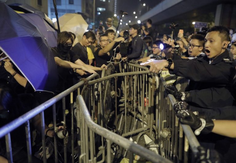 Hong Kong student leader Joshua Wong is writing a blog from jail