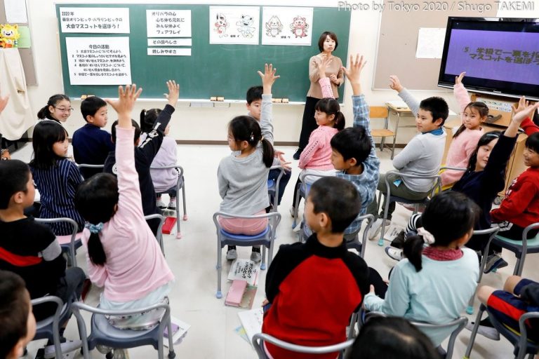 Japanese school students tasked with voting for 2020 Olympic mascot