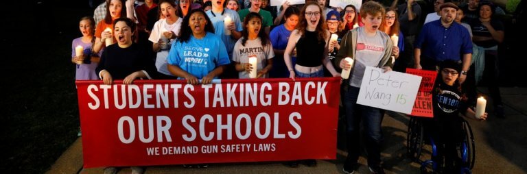 Students in US are taking safety into their own hands in the event of mass shootings