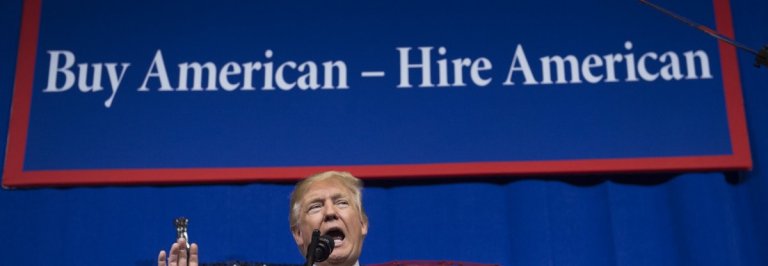 What's the 'Buy American, Hire American' policy got to do with H-1B visas?