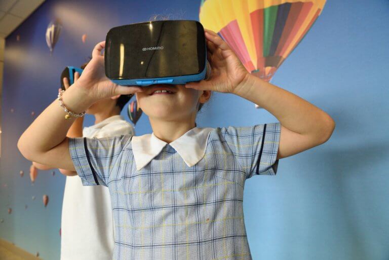 What is Holoportation technology and how is it used in schools?