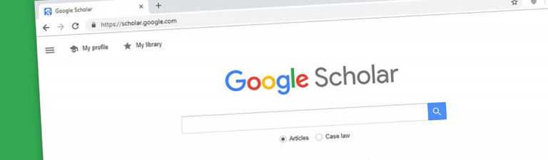 Google Scholar search tips