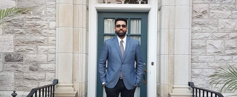 From Canada to the UK, this law graduate is using his law degree for the greater good