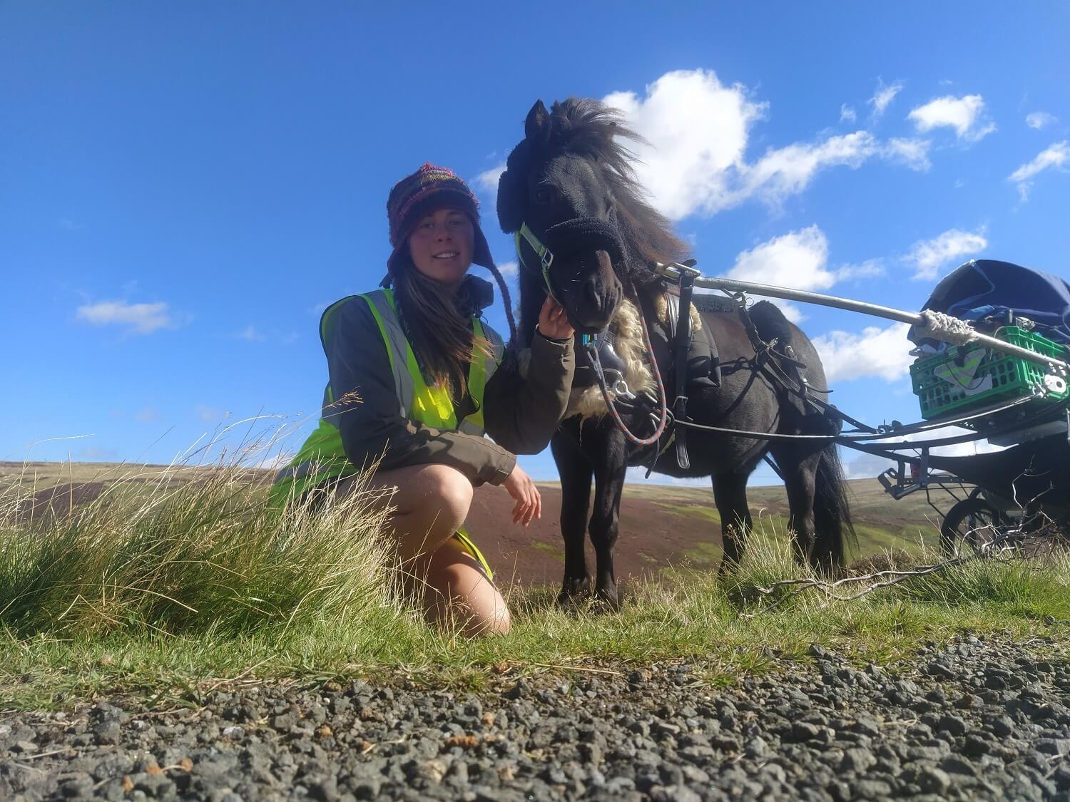 This international student walked from Spain to Scotland with her pony — here’s her story