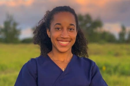 This medical student from Barbados won two scholarships to study in Wales