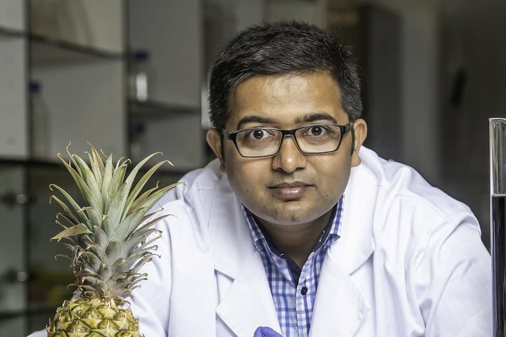 Meet the Indian scientist that turns food waste into high valued chemicals