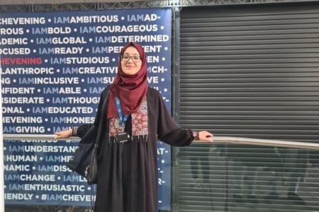 She’s young, ambitious, and wants to rebuild her country with a UK degree
