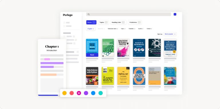 Perlego: Learn better with over one million books and more