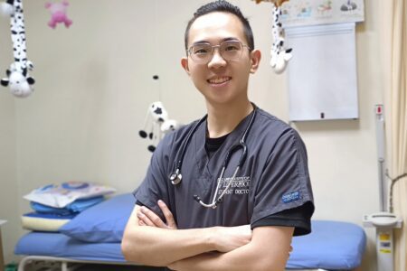 This medical student is writing stories about time-travelling rotis