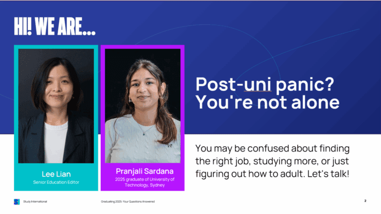 WEBINAR: Your top questions about graduating in 2025, answered