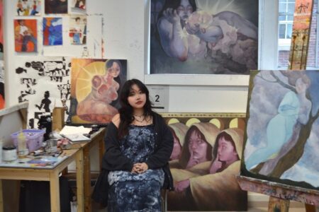 Fine arts felt like an unrealistic career, but this student is pursuing it at RISD