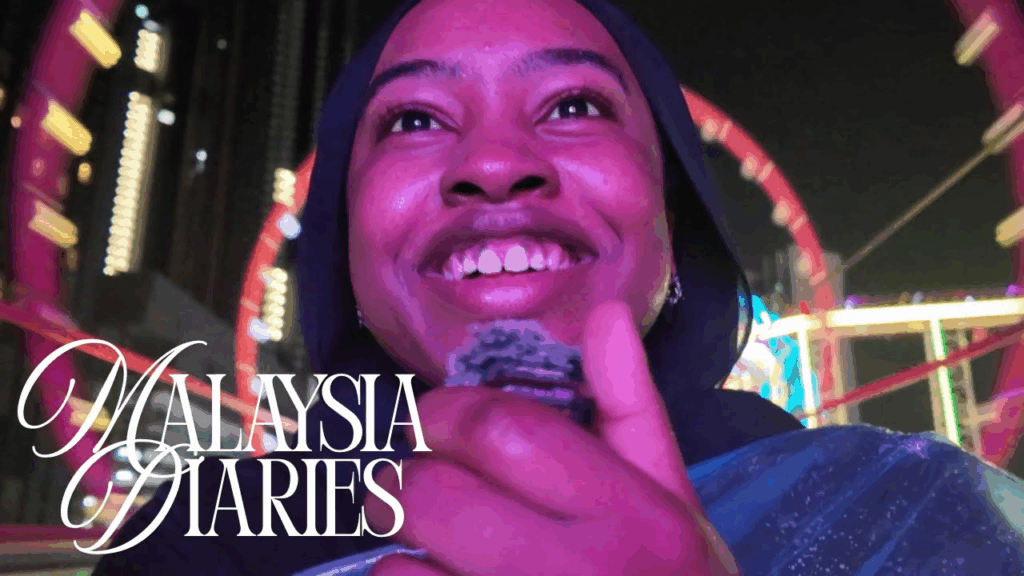 African-American student gets 14k views for YouTube video about her first week studying in Malaysia 