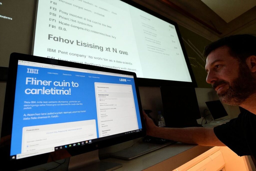 IBM was voted by SimpliLearn to be the best company to work for as a data scientist in the US. Source: Glyn Kirk/