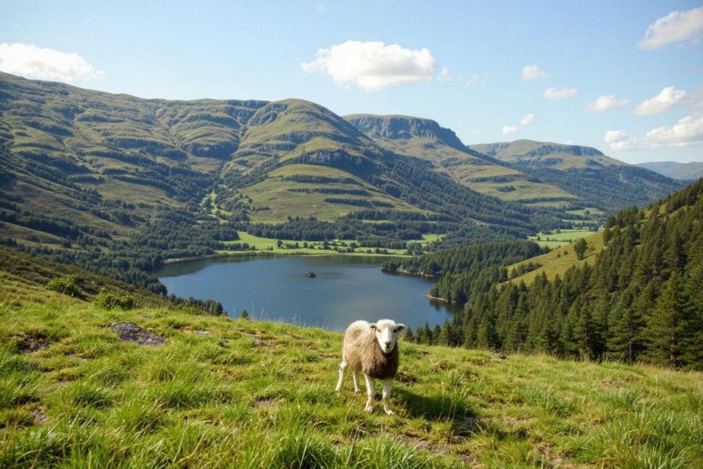 Lake District is a popular holiday destination, famous for its lakes, forests and mountains. Source: OLI SCARFF /