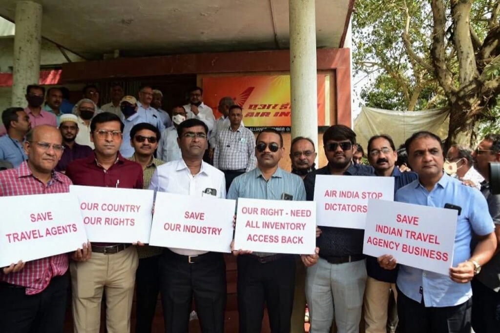 Travel agents are facing a decline due to online booking websites. Source: Sam Panthaky/