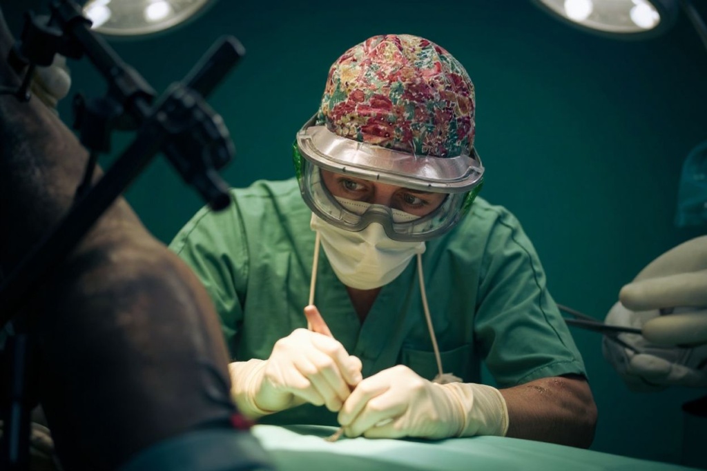 While becoming a surgeon is extremely stressful, it leads to one of the highest salaries. Source: Alexis Huguet/