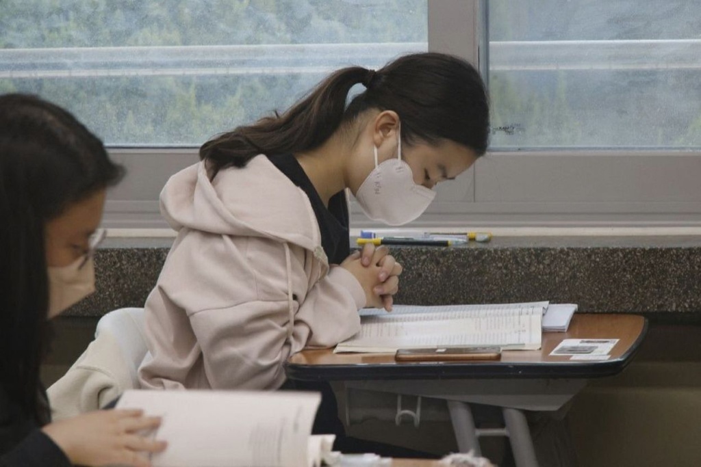 The hardest exams in the world have students praying hard to pass. Source: