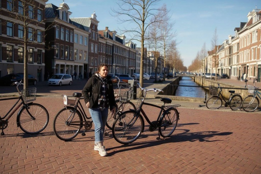 Amsterdam is considered the bicycle capital of the world. Source: Valeria Mongelli /