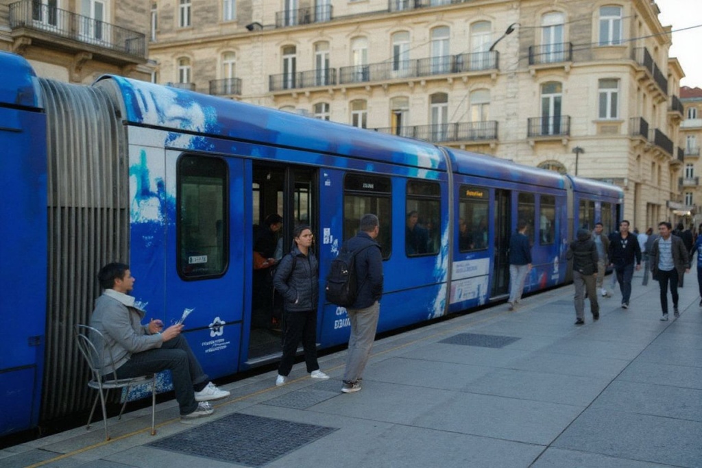 Choose to take public transport as you embark on your journey on how to save money for students. Source: