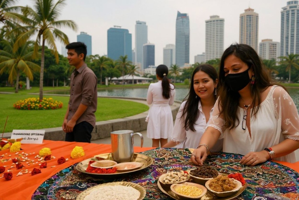 Rich with Asian culture, Singapore is one of the best countries to study abroad for indian students. Source: