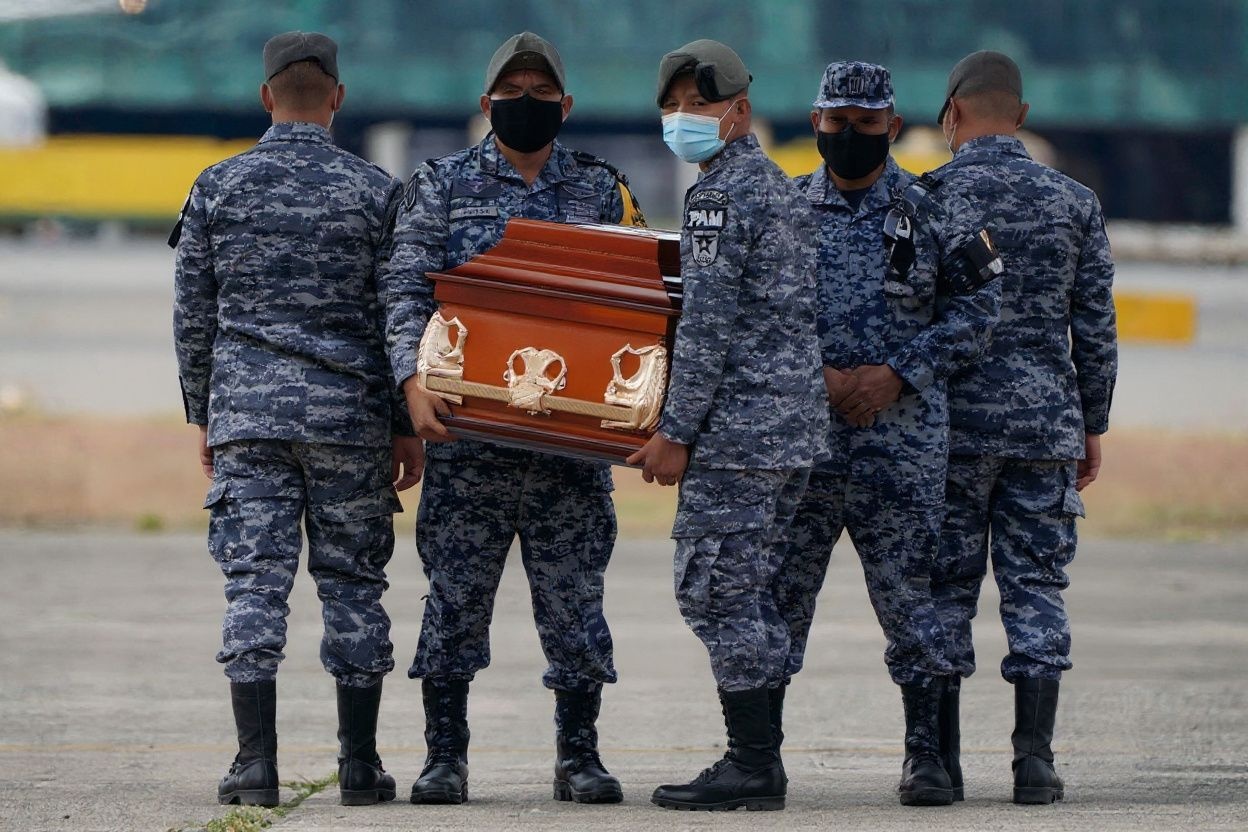 Repatriation is described as the act or process of returning someone or something to the country of origin, allegiance, or citizenship. Source: Johan Ordonez/