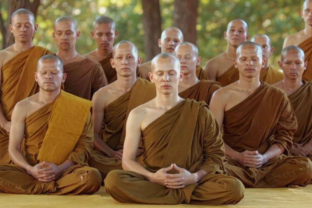 Meditation can produce a deep state of relaxation and a tranquil mind to cope with stress. Source: