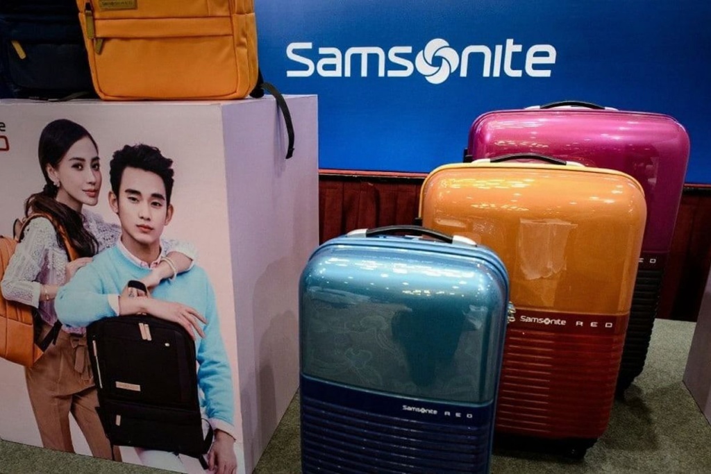 Samsonite is one of the best luggage brands that has been around for over a century., shot on Canon EOS R5, 24-70mm f/2.8 lens, RAW photograph, unedited, candid moment, natural lighting, photojournalistic style | NEGATIVE: AI generated, artificial, computer generated, digital art, 3d render