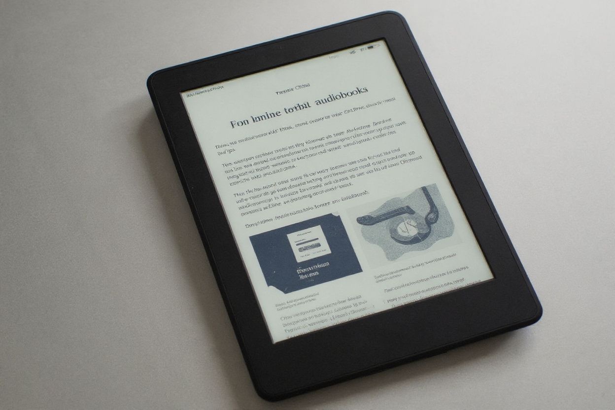 Did you know that you can also listen to audiobooks on your Kindle? Several of the latest models now come with this feature. Source: Yasuyoshi Chiba/