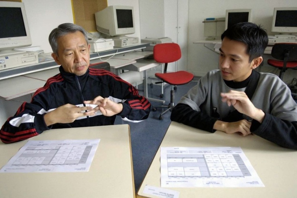 Sign language allows people in the Deaf community to communicate with each other. Source: Stephane De Sakutin/