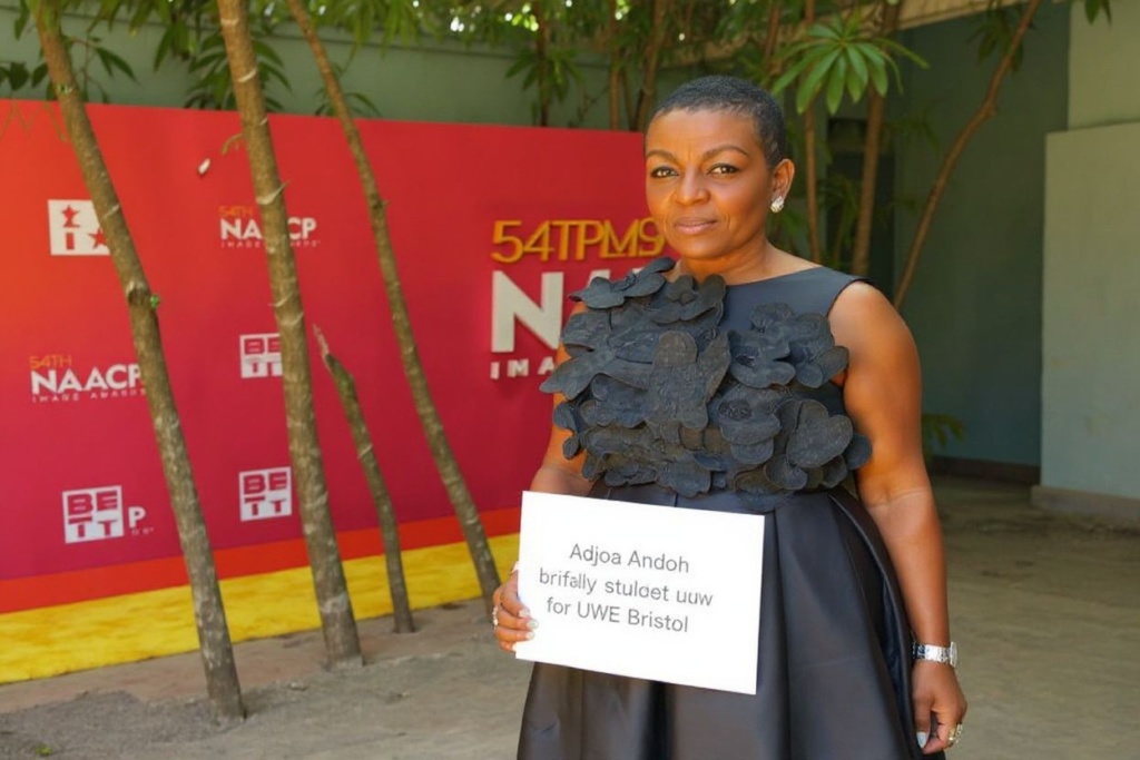 Adjoa Andoh briefly studied law at UWE Bristol. Source: Leon Bennett/