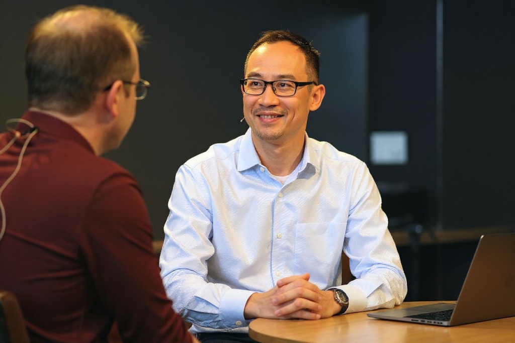 Dennis Yang is the brains behind Udemy, an an online learning and teaching marketplace with over 204000 courses and 54 million students. Source: Steve Jennings/Getty Images North America/Getty Images/