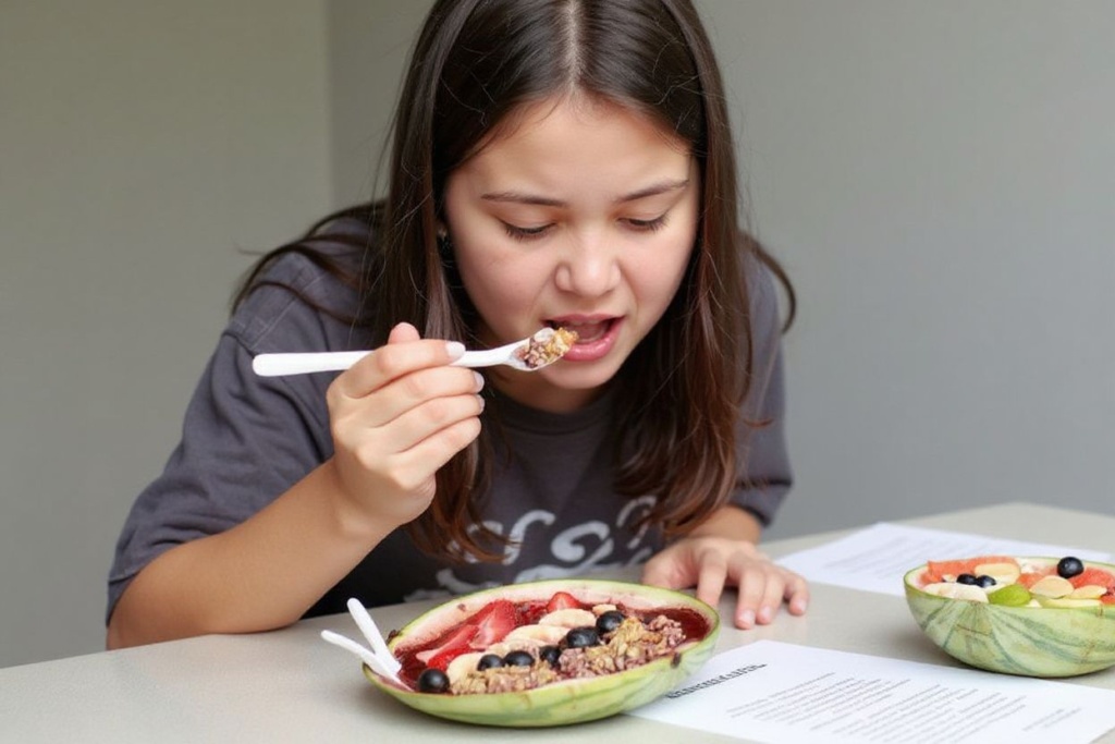 Eating the right food will give you the nutrients and energy you need to handle the stress of exams. Source: