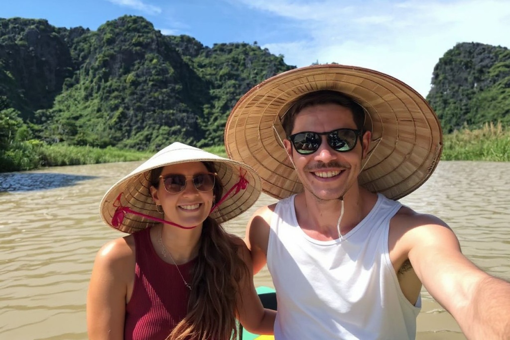 While the mission is big, Bensan (pictured on the right with his wife), doesn’t forget to have fun. Source: