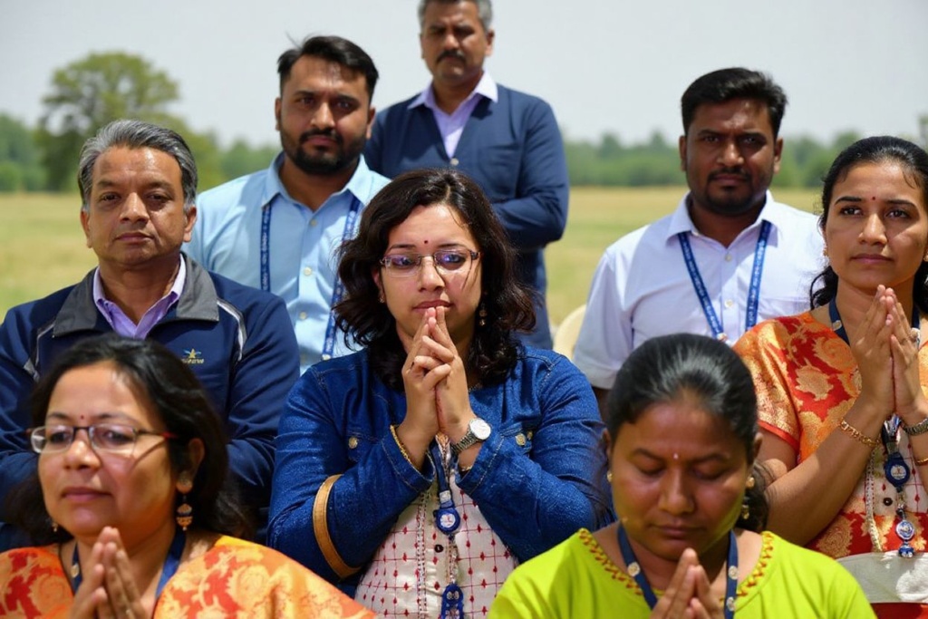 The whole nation prayed for the success of Chandrayaan-3. Source: