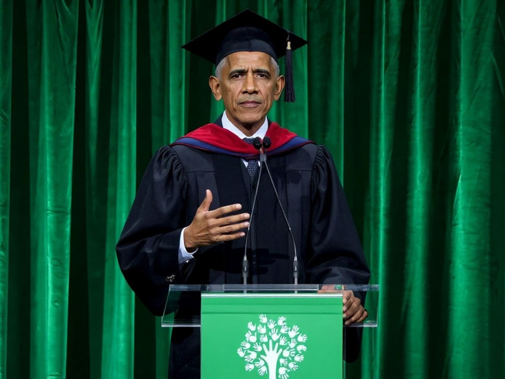 Former president Barack Obama graduated from one of the hardest colleges to get into. Source: Dia Dipasupil /Getty Images via )