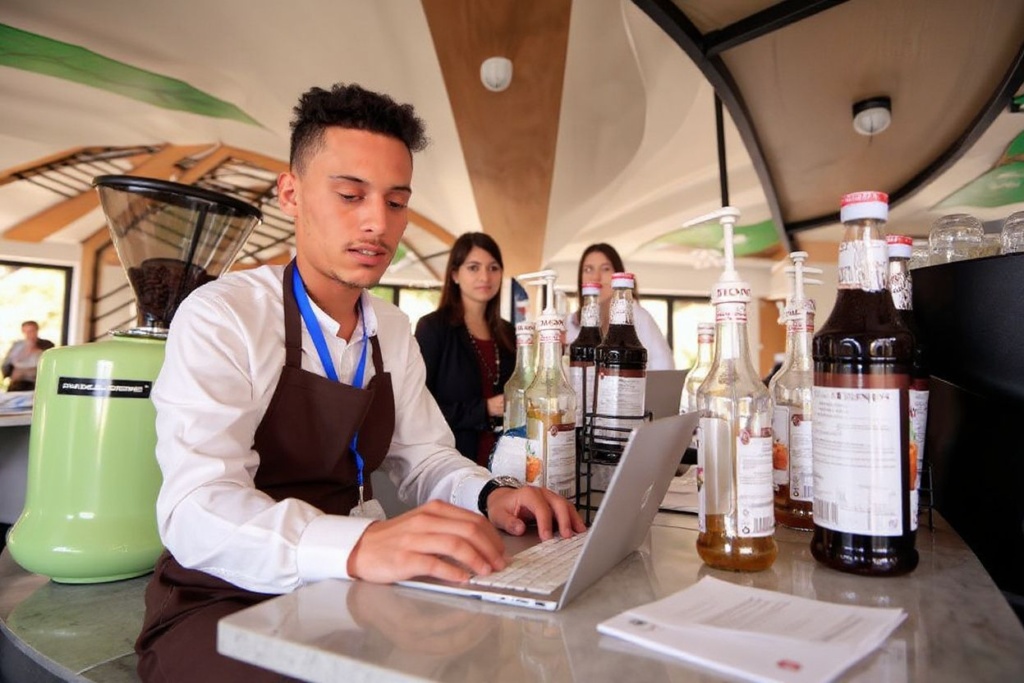 In Europe students are able to work while completing their course. Source: