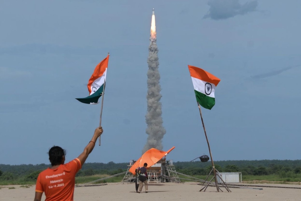 The Chnadrayaan-3 began its mission on July 14 2023. Source: