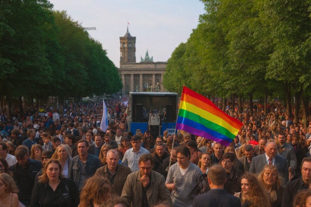 Berlin was one of the first safe havens for LGBT people in the 20s. Source: David Gannon/