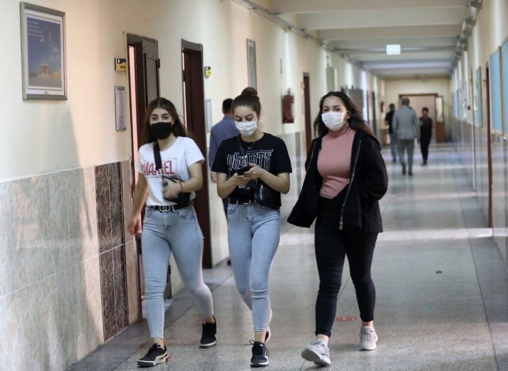 It is unclear how NSW will ramp up its intake of students via their pilot plan, in line with the halving of international arrivals from July 14. Source: Adem Altan/