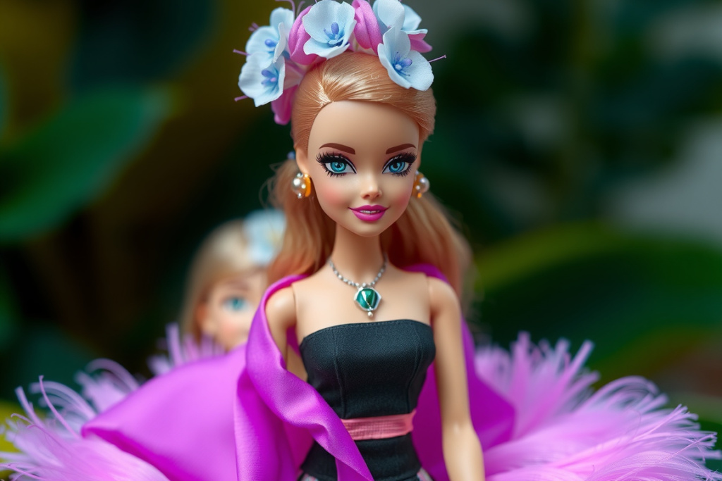 Barbie has become more than just a doll over the last six decades., shot on Nikon D850, 35mm f/1.8 lens, RAW photograph, unedited, candid moment, natural lighting, photojournalistic style | NEGATIVE: AI generated, artificial, computer generated, digital art, 3d render