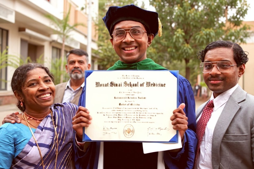 Dr Ambati finished elementary school in just two years, then middle school in two more years, and high school in two years, graduating when he was only 11. Source: