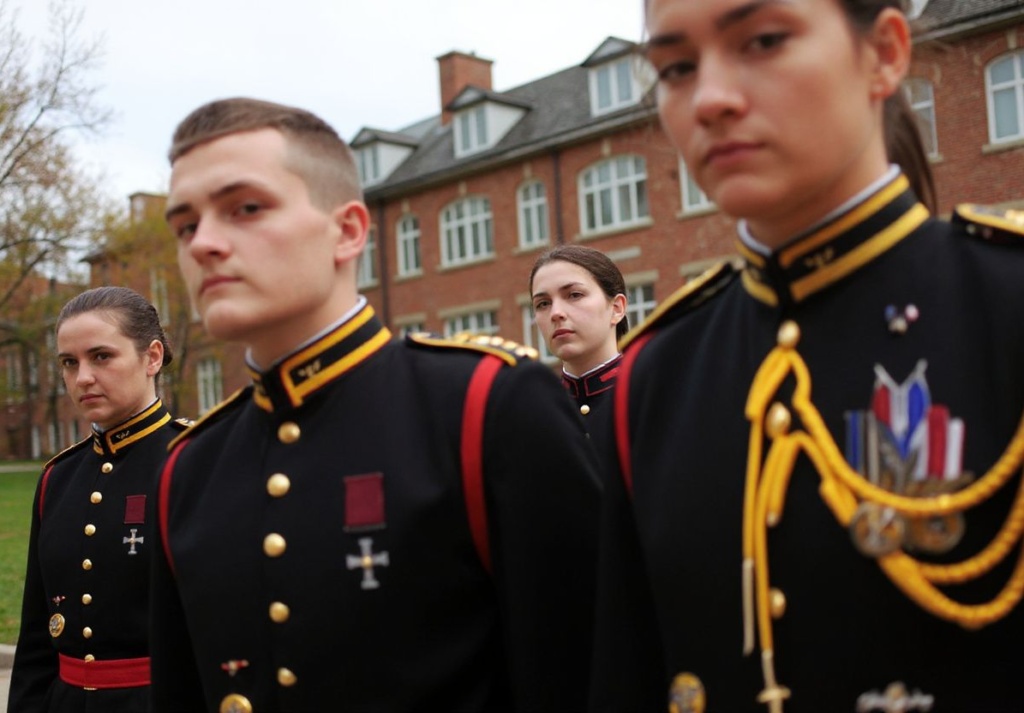 The Valley Forge Military Academy & College caters to K-12 girls and college students too. Source: