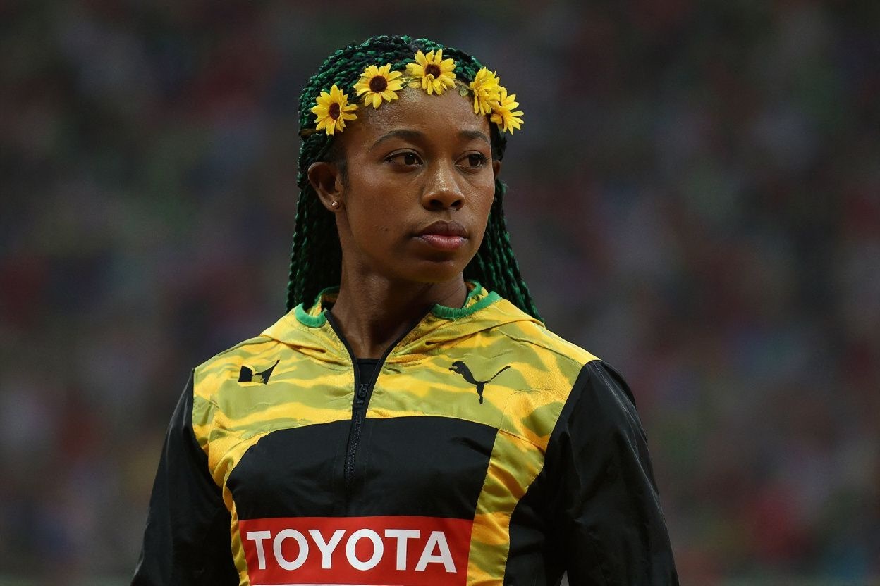 No Olympic medals for Shelly-Ann Fraser-Pryce this year, unfortunately. Source: