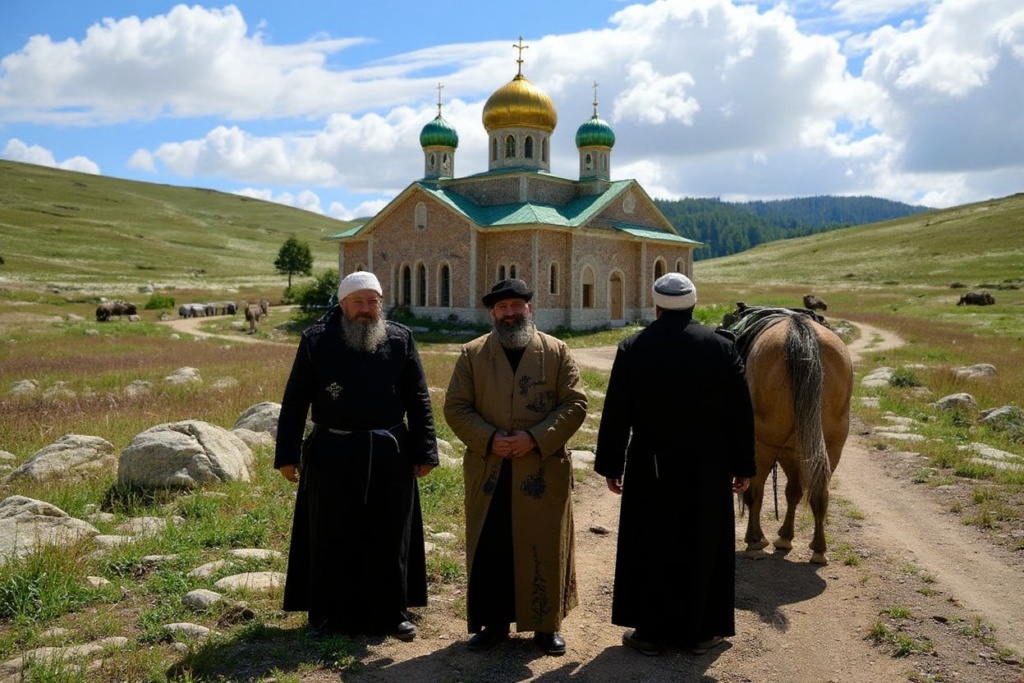 Most Christians in Kazakhstan belong to the Orthodox Church, so Christmas isn’t in December. Source: